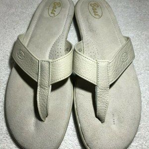 Bass Ladies Leather Sandals Size 10M New
